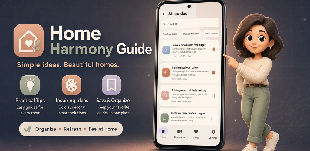 Home Harmony Guide app preview